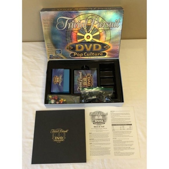 TRIVIAL PURSUIT BOARD GAME DVD POP CULTURE TRIVIA 2003 VERSION #1 TRIVIA GAME! - Picture 2 of 9